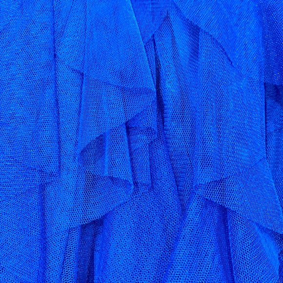 Rare Editions Girls ruffled dress with lace - Picture 6 of 6